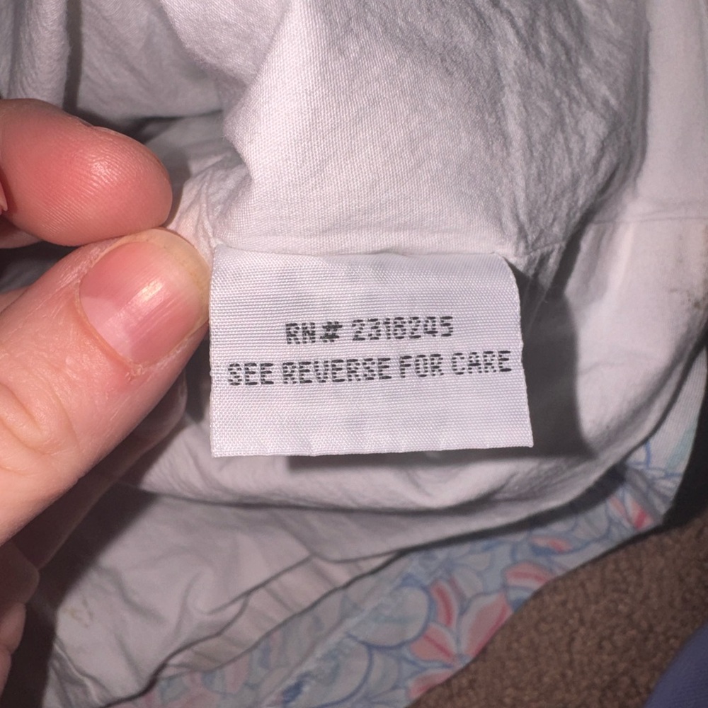 Vineyard Vines White Dress with Pink and Light Blue Floral Print - Picture 3 of 5
